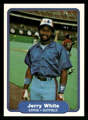 1982 Fleer Jerry White #211 Montreal Expos - Image 1 of 2