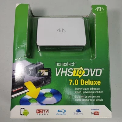 Honestech VHS to DVD/Blu-ray Video Conversion 7.0 Deluxe  Solution USB Windows  - Image 1 of 4