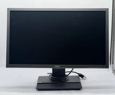 Acer B246HL 24'' Widescreen LCD Monitor with Power Cord - Image 1 of 4