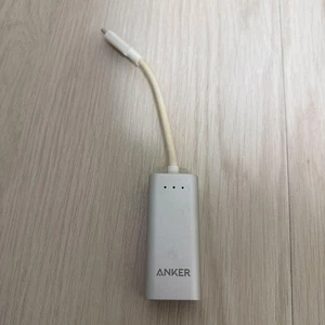 Anker USB-C to Ethernet Adapter A8431 Silver Fast Wired Network - Picture 1 of 3