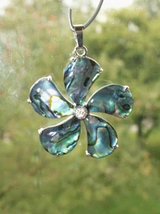 ABALONE MUSCHEL  Anhänger    EINZIGARTIG/NEU! - Bild 1 von 3