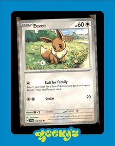 Eevee 113/142 Sv07: Stellar Crown Regular - Picture 1 of 2
