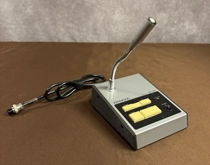 KENWOOD MC-80 Communication Microphone 8-pin Stand Desk-Top • Push-to-Talk 1980s - Picture 1 of 17
