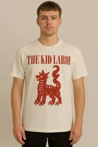 The Kid Laroi End of the World 2022 Tour Konzert cremefarbenes T-Shirt Größe Large - Bild 1 von 4