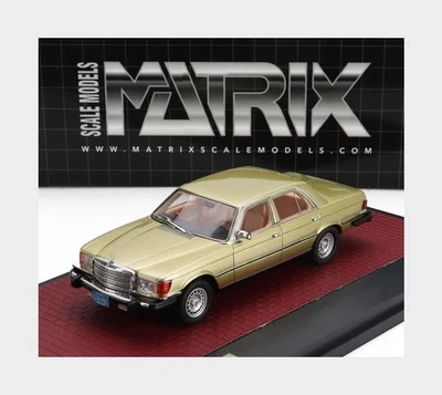 1:43 MATRIX Mercedes Benz S-Class 300Sd Turbodiesel (W116) Usa 1977 MX11302-222 - Immagine 1 di 2