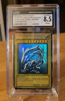 Yu-Gi-Oh SDK-001 Blue-Eyes White Dragon HEAVY FADED. - Image 1 of 4