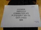 COOPER COMMUTER A/S P 215 50 17 95V SL TIRE 166031010 BQ4