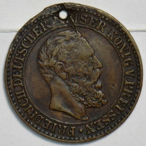 Germany 1888 Medallion prussia 298310 combine shipping - Picture 1 of 2
