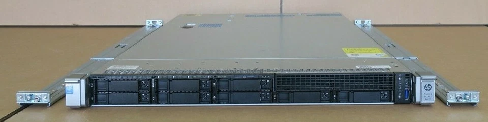HPE ProLiant DL360 GEN9 G9 CTO 2x E5-2600v3/v4 CPU 24-DIMM 8-Bay 1U Rack Server - Image 1 of 1