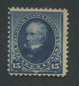 1890 US Stamp #227 15c Mint Average Disturbed  Original Gum Catalogue Value $180 - Picture 1 of 1