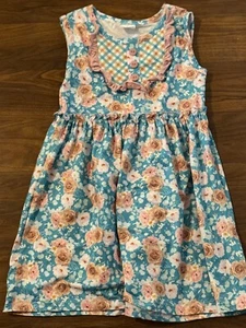 girls size 6 dress floral print - Picture 1 of 2