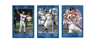 2019 Topps 150 Years of Baseball~Week 3~ Yastrzemki, Ripken Jr. McCovey! - Picture 1 of 2