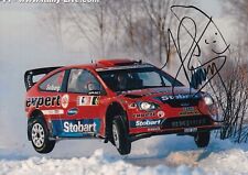 Henning Solberg 7x5 Autographed Photo Ford Focus RS WRC Rally