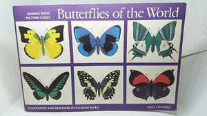 BROOKE BOND - BUTTERFLIES OF THE WORLD - COMPLETE ALBUM - CIRCA 1964