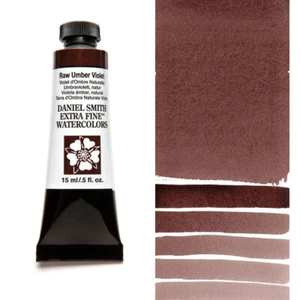Tubo de pintura acuarela violeta Umber crudo Daniel Smith 15 ml extra fino - Imagen 1 de 2