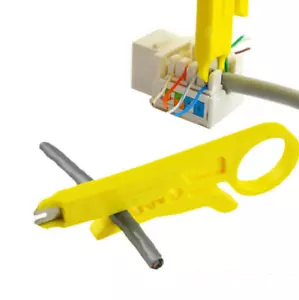 5PZ Mini Spelafili Portatile Coltello Pinza Crimpatrice Spelacavi Tagliacavi - Foto 1 di 4