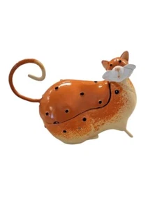 Harmony Kingdom Whimsical Fat Orange Cat Trinket Box AMC6 Stars & Moon - Picture 1 of 5