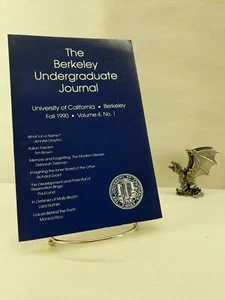 The Berkeley Undergraduate Journal, Fall 1990 - Picture 1 of 6