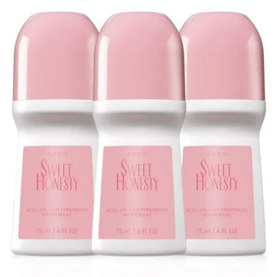 x3 * AVON * Sweet Honesty * роллер дезодорант * женщин * лот из 3 - Изображение 1 из 3