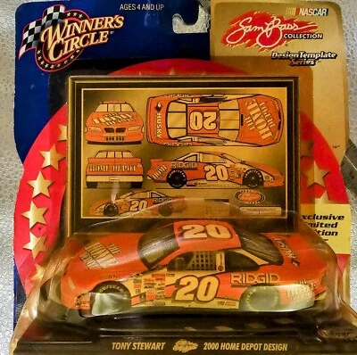 Winners Circle Tony Stewart #20 Sam Bass Collection 2000 Home Depot Die Cast Car - Image 1 of 3