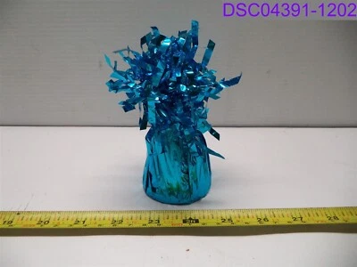 Cantidad = 12: Globo de aluminio Amscan peso azul caribeño P/N 112725,54 Foto 1 de 2