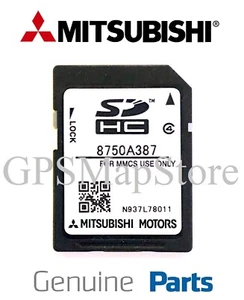 2014 2015 2016 Mitsubishi Outlander Navigation Model N-11 DATA SD Card U.S Map - Foto 1 di 5