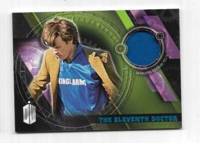 2016 Doctor Who Timeless ~Costume Relic ~ 11th Doctor Football Shirt  55/99 - Image 1 of 2