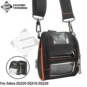 Soft Carrying Case Holster Shoulder Strap Belt Clip for Zebra ZQ320 ZQ310 ZQ220 - Picture 1 of 8