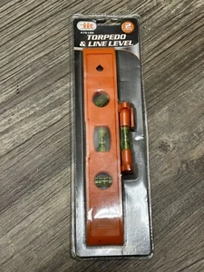 2pc. Torpedo & Line Level 9" Torpedo Level 3" Mini-Line Level IIT 76100 - Picture 1 of 2