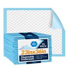 Disposable Underpads 23'' X 36'' (50-Count) Incontinence Pads, Chux, Bed Cove...