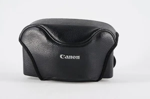 Canon Genuine Black Leather Camera Case - Picture 1 of 8