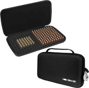9mm Ammo Box 50/99/200 Rounds Ammunition Storage Bag Bullet Holder Case Outdoor- - Picture 1 of 6