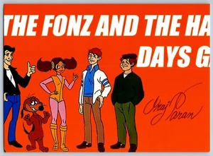 Iraj Paran Hand Signed Color 5 x 7 Photo - Hanna-Barbera Artist - Picture 1 of 2