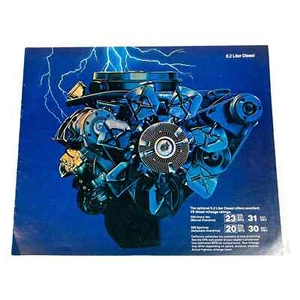 1982 Chevrolet 6.2 Diesel Engine Dealer Sales Brochure Guide Catalog - Picture 1 of 4