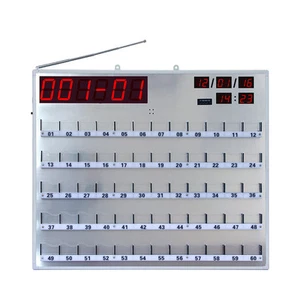 SINGCALL Wireless Calling System Hospital Board Receiver APE8800 with 60 lights - Afbeelding 1 van 5
