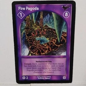 FIRE PAGODA -- SHADOWFIST CCG -- NETHERWORLD -- NM - Imagen 1 de 1
