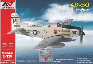 Modelos 1/72 A&A AAM 7232 AD-5Q ""Sky Raider"" (versión ECM) - Imagen 1 de 2