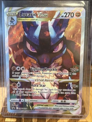 Lucario VSTAR SWSH291 SWSH: Sword & Shield Promo Cards Holo - Image 1 of 2