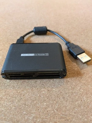 7-in-1 All-in-one Card reader Lesegerät » MicroSD, SD, XD, Memory Stick, CF, MMC - Bild 1 von 4