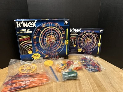 K'NEX Light-Up Ferris Wheel with Motor & LED Light Bar 50042 Complete & Sealed - Image 1 of 4