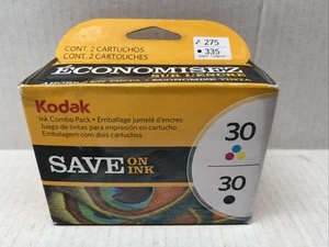 Paquete combinado de cartuchos de tinta genuinos negros y tricolores KODAK 30 nuevo sello de fábrica - Imagen 1 de 15