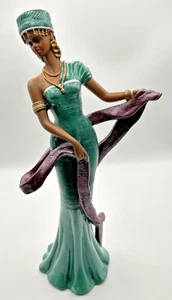 Estatuilla de mujer afroamericana Imari Ulana interiores del hogar escultura - Imagen 1 de 9