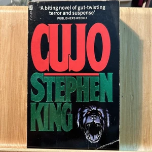 Cujo by Stephen King Vintage Horror PB 1982 First Futura Edition (R3.6) - Picture 1 of 11