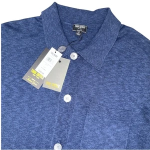 Todd Snyder NWT Cotton Linen Pub Jacket Button Front Navy Blue Size S Cardigan - Picture 1 of 12