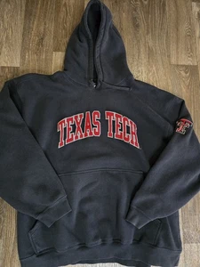 Texas Tech Red Raiders Hoodie schwarz 2XL Pro Player P2 gesticktes Logo - Bild 1 von 9