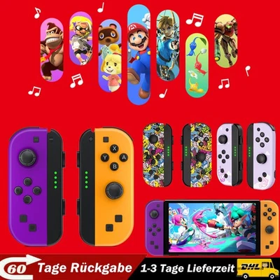 Wireless Controllers for Nintendo Switch Joy-Con Left &Right Neon Blue/Red/Green