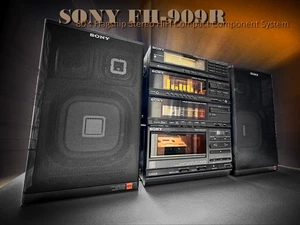 SONY FH-909R SILVER 🌈RaRe🌈 Flagship Cassette HiFi System - Picture 1 of 4
