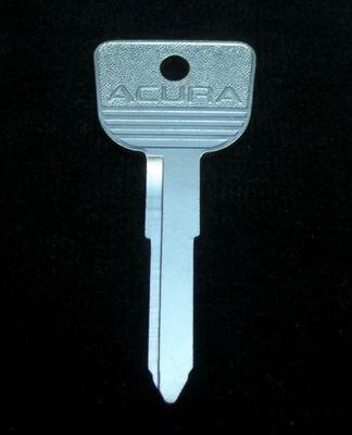 HD83 ACURA Logo LLAVE EN BLANCO: Integra 1984-1989, Legend 1986-1996, Vigor 1992-1994 Foto 1 de 4