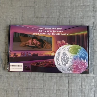 LED Strip Lights 100ft (2 Rolls of 50ft) Rope Light Strips with 44-Key Remot... - Image 1 of 2