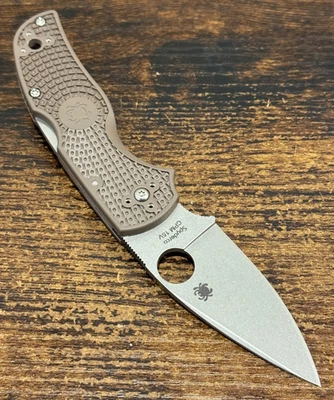 Spyderco Native 5 Tripe B LightweightG10 - CPM 15V - C41PBN15V5 SEGUNDO DE FÁBRICA Foto 1 de 3